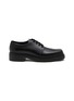 Main View - Click To Enlarge - PRADA - Brushed Leather Derby Shoes