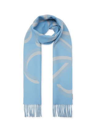 Main View - Click To Enlarge - LOEWE - Anagram Wool Cashmere Silk Scarf