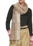 Figure View - Click To Enlarge - LOEWE - Wool Blend Anagram Scarf