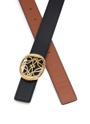 LOEWE | Reversible Ellipse Anagram Leather Belt | Women | Lane