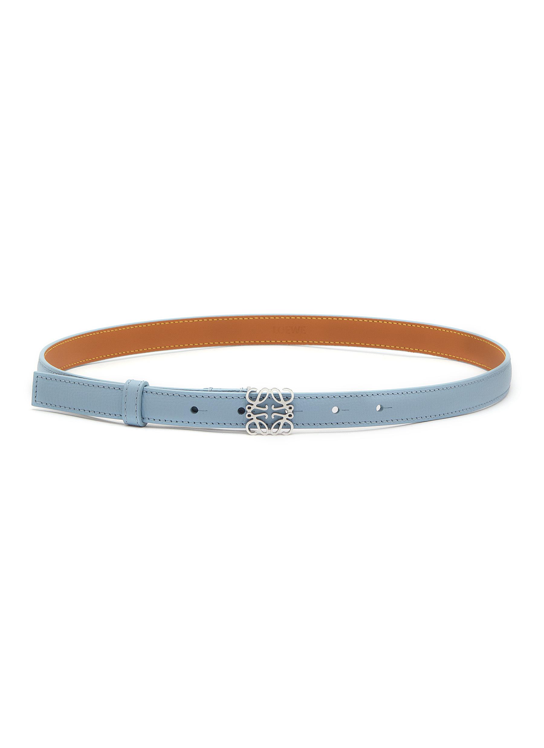 LOEWE Anagram Buckle Soft Grained Calf Leather Belt Women Lane Crawford Shop Designer Brands Online