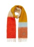 Main View - Click To Enlarge - LOEWE - Stripe Mohair Wool Scarf