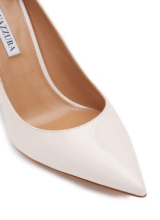 Detail View - Click To Enlarge - AQUAZZURA - Love Affair 85 Patent Pumps