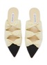 Detail View - Click To Enlarge - AQUAZZURA - Mondaine Twisted Flat Mules