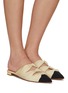 Figure View - Click To Enlarge - AQUAZZURA - Mondaine Twisted Flat Mules