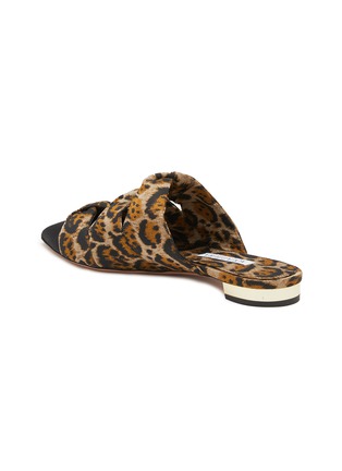 Leopard print discount mule flats