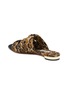  - AQUAZZURA - Mini Twist Leopard Print Flat Mules