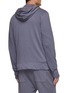 Back View - Click To Enlarge - JAMES PERSE - Drawstring Zip Up Hoodie