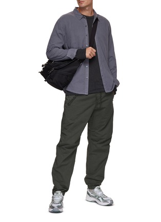 Figure View - Click To Enlarge - JAMES PERSE - Elasticated Waistband Drawstring Flight Pants