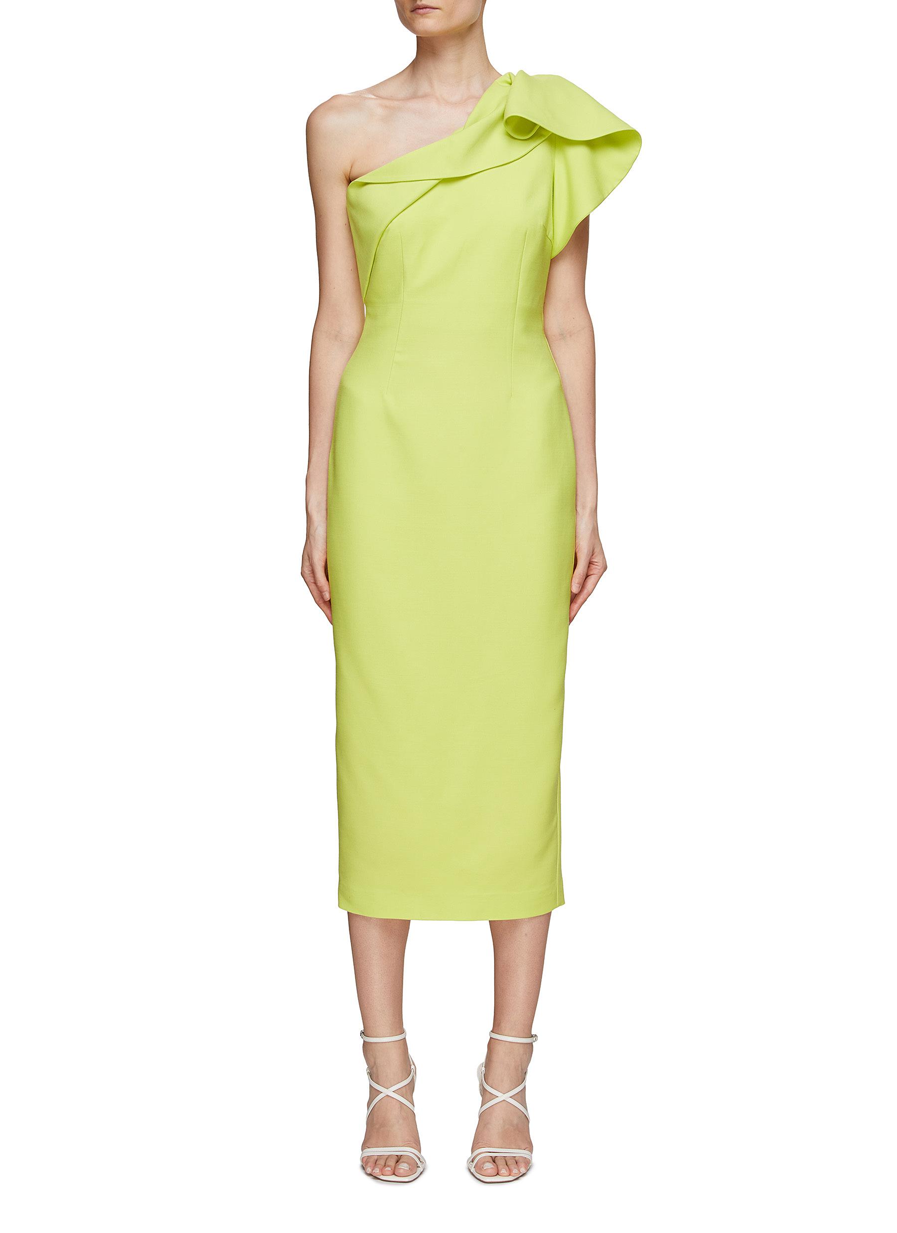 Roland mouret one shoulder dress sale