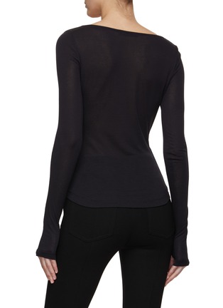 Back View - Click To Enlarge - HELMUT LANG - Scala Cowl Top