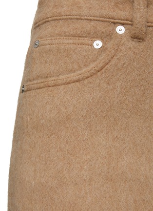  - HELMUT LANG - Hair Wool Mini Skirt
