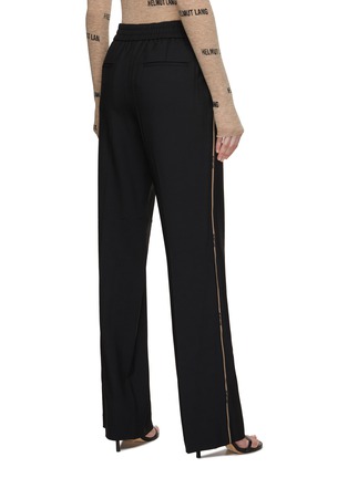 Back View - Click To Enlarge - HELMUT LANG - Logo Tape Tailored Pants
