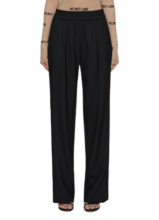 Main View - Click To Enlarge - HELMUT LANG - Logo Tape Tailored Pants