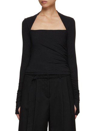 Main View - Click To Enlarge - HELMUT LANG - Shrug Top