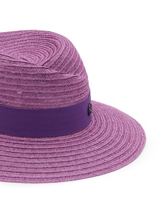 Detail View - Click To Enlarge - MAISON MICHEL - Virginie Straw Fedora