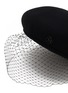 Detail View - Click To Enlarge - MAISON MICHEL - Bonnie Veiled Wool Beret