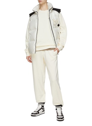 Figure View - Click To Enlarge - MONCLER - Contrast Cuff Joggers