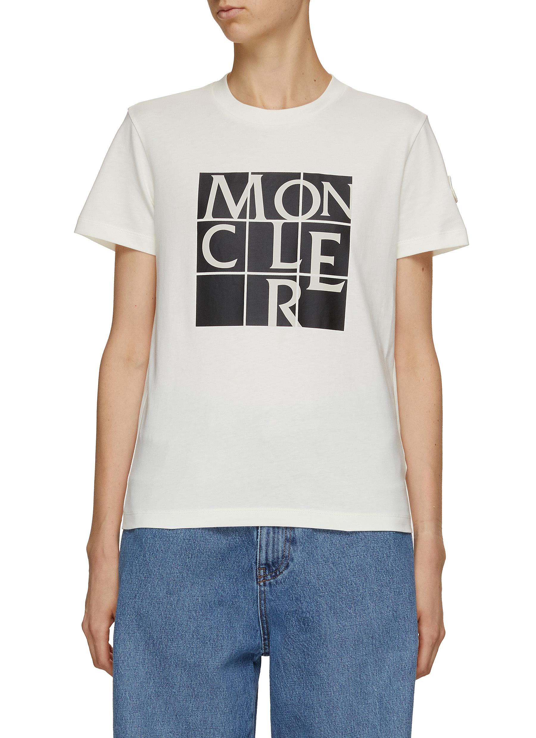 Moncler press start t shirt deals