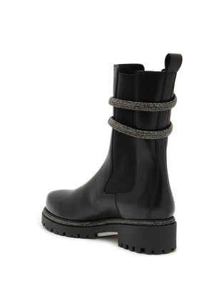 RENÉ CAOVILLA | Cleo Strass Embellished Chelsea Boots | BLACK | Women ...