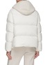 Back View - Click To Enlarge - MONCLER - Labbe Jacket With Removable Shearling Hood