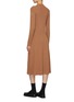 Back View - Click To Enlarge - MONCLER - Rib Knit Midi Dress