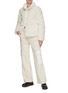 Figure View - Click To Enlarge - MONCLER - Pedix Faux Shearling Velvet Jacket