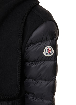  - MONCLER - Belted Quilted Sleeve Cape