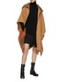 Figure View - Click To Enlarge - MONCLER - Oversized Quarter Sleeve Cape