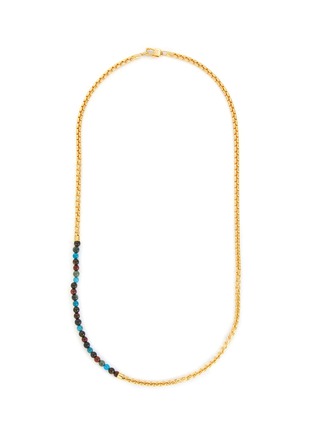 Main View - Click To Enlarge - TATEOSSIAN - Sennit Catena Gold-Plated Sterling Silver Necklace