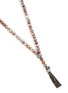 Detail View - Click To Enlarge - TATEOSSIAN - Lhasa Mala Ruthenium-Plated Sterling Silver Necklace