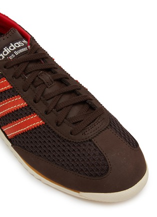 Detail View - Click To Enlarge - ADIDAS - x Wales Bonner SL72 Knit Suede Sneakers