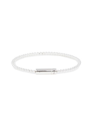 Main View - Click To Enlarge - LE GRAMME - 11g Polished Sterling Silver Beaded Bracelet