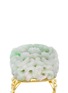 Detail View - Click To Enlarge - SHAOO PARIS - Hand carved jadeite 18k yellow gold ring