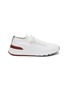 Main View - Click To Enlarge - BRUNELLO CUCINELLI - Low Top Lace Up Sneakers