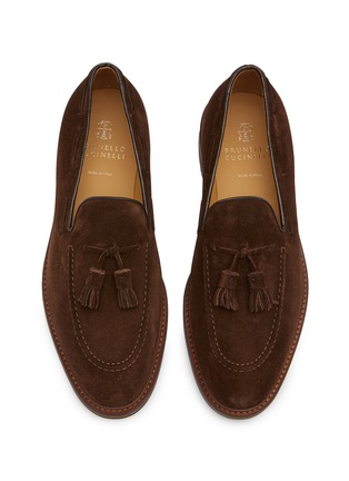 Detail View - Click To Enlarge - BRUNELLO CUCINELLI - Tasseled Loafer