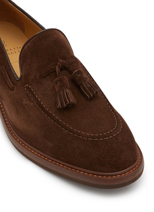 Detail View - Click To Enlarge - BRUNELLO CUCINELLI - Tasseled Loafer