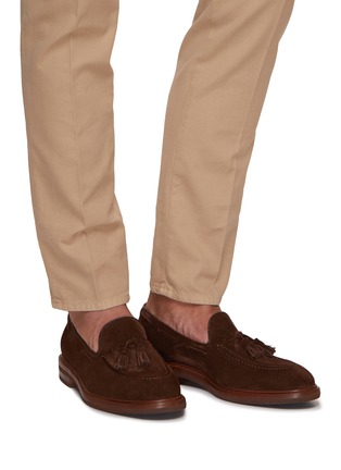 Figure View - Click To Enlarge - BRUNELLO CUCINELLI - Tasseled Loafer