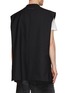 Back View - Click To Enlarge - MM6 MAISON MARGIELA - Single Breasted Blazer Vest
