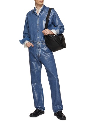 Figure View - Click To Enlarge - MM6 MAISON MARGIELA - Front Coating Denim Shirt