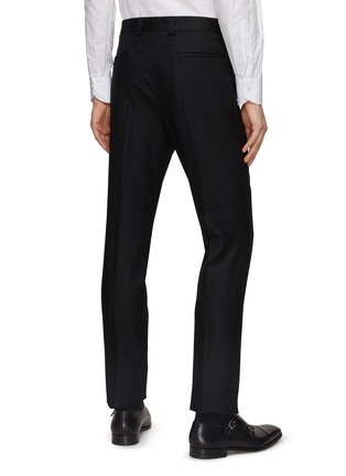 Back View - Click To Enlarge - BRUNELLO CUCINELLI - Leisure Fit Pleat Pants