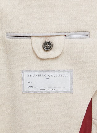  - BRUNELLO CUCINELLI - Wool Blend Double Breasted Dinner Jacket