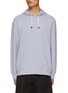 Main View - Click To Enlarge - BRUNELLO CUCINELLI - Cotton Nylon Blend Drawstring Hoodie