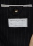  - BRUNELLO CUCINELLI - Double Breasted Peak Lapel Pin Stripe Suit