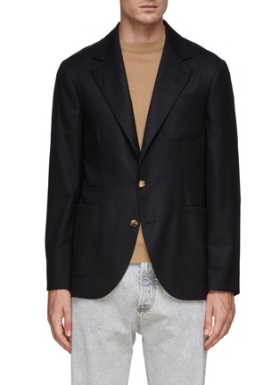Main View - Click To Enlarge - BRUNELLO CUCINELLI - Wool Casual Blazer