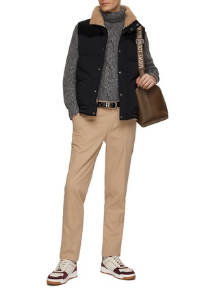 Figure View - Click To Enlarge - BRUNELLO CUCINELLI - Italian Fit Flat Front Pants