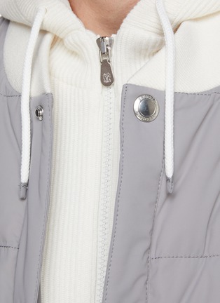  - BRUNELLO CUCINELLI - Hooded Nylon Vest