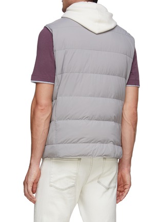 Back View - Click To Enlarge - BRUNELLO CUCINELLI - Hooded Nylon Vest