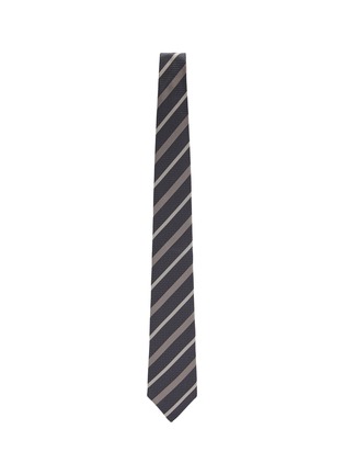 Figure View - Click To Enlarge - BRUNELLO CUCINELLI - Striped Tie