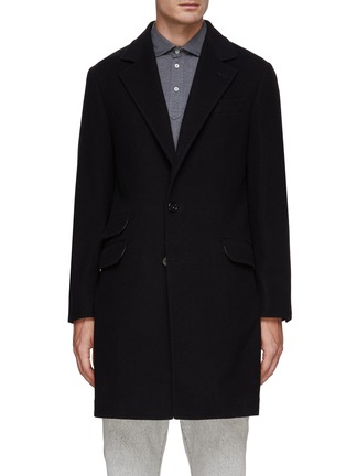 Main View - Click To Enlarge - BRUNELLO CUCINELLI - Cashmere Single Breasted Coat